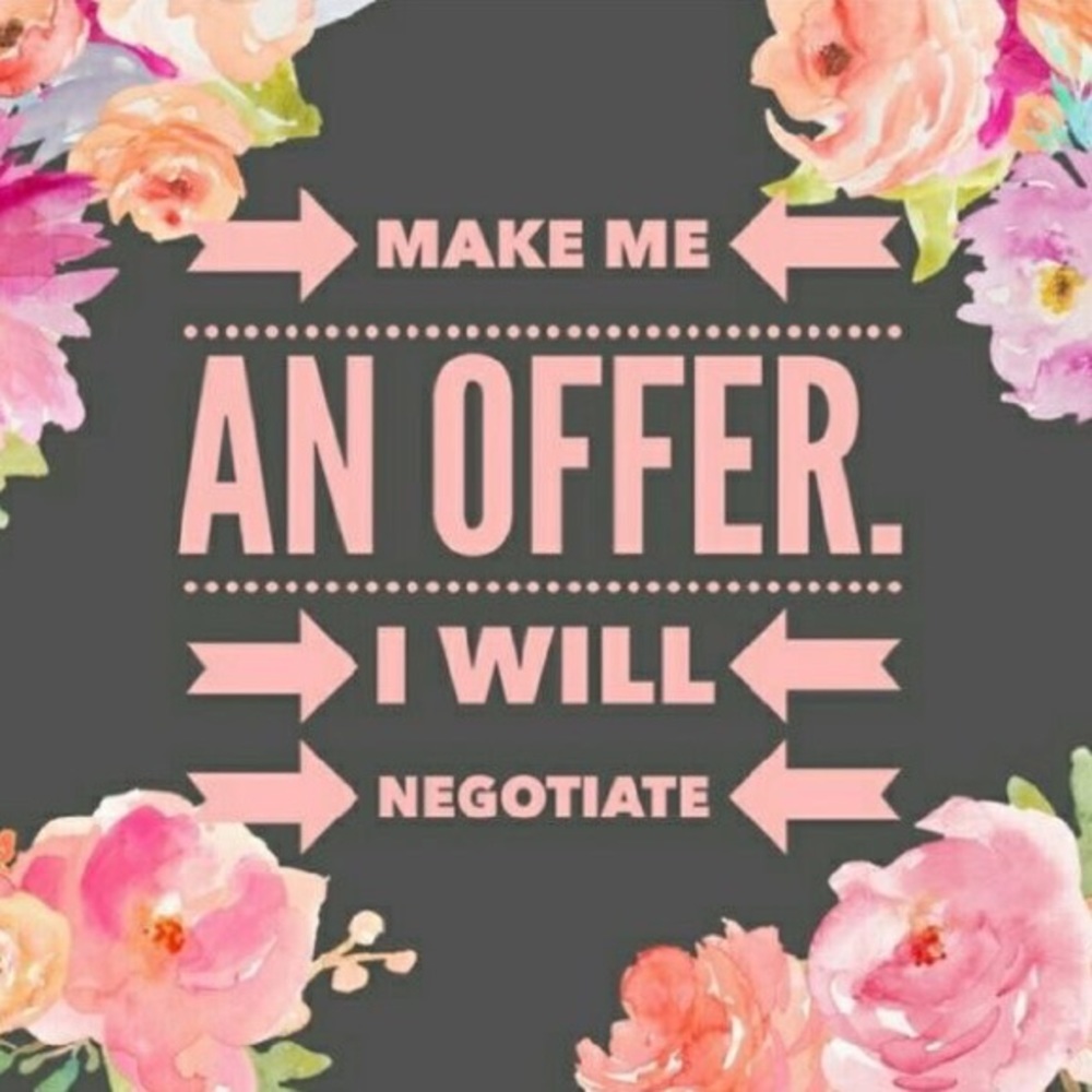 Willing to negotiate any item !!